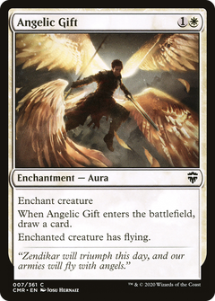 Angelic Gift [Commander Legends]-1