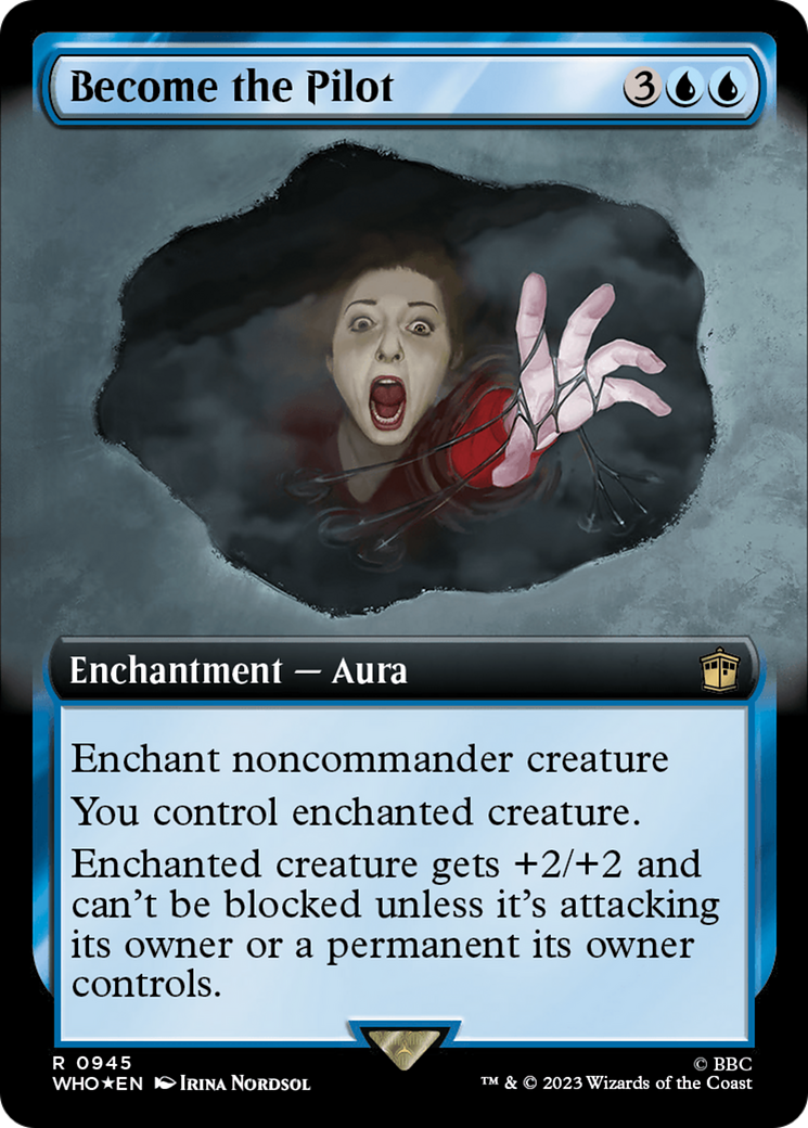 Become the Pilot (Extended Art) (Surge Foil) [Doctor Who]-1