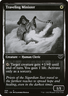 Traveling Minister (DBL-306) - Innistrad: Double Feature-1