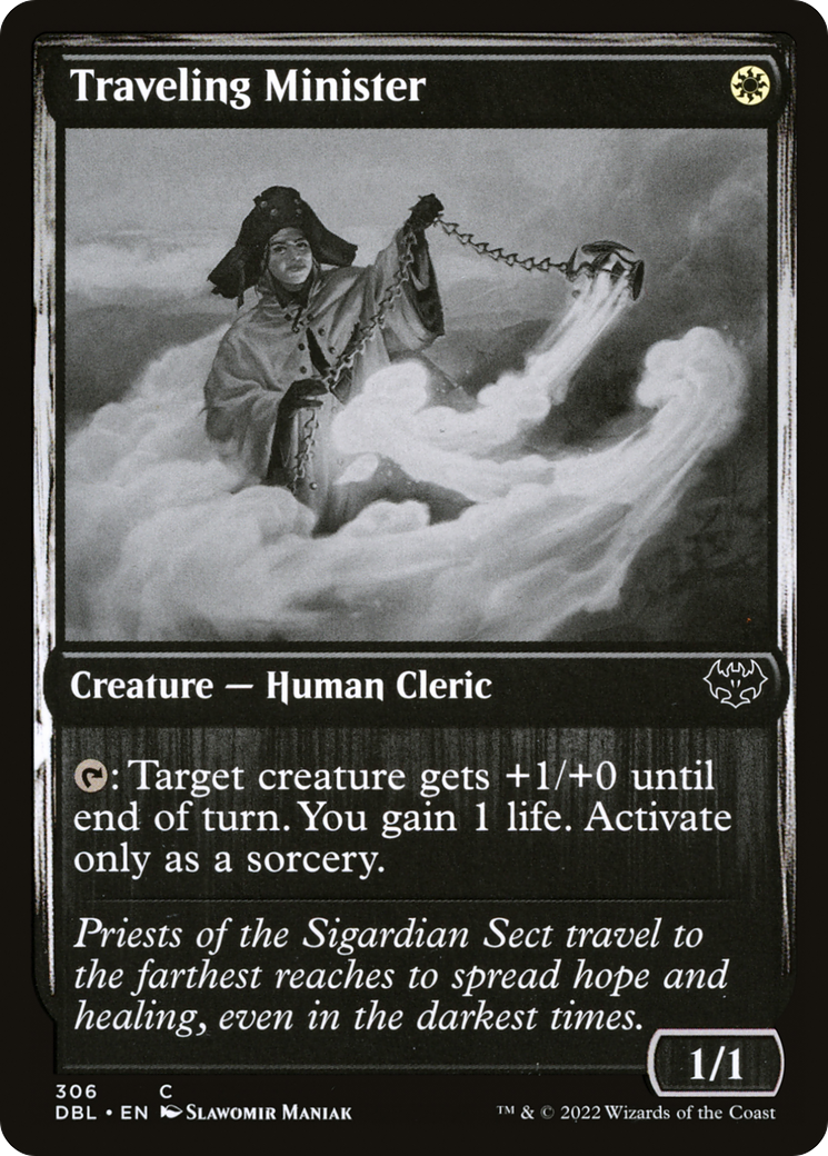 Traveling Minister (DBL-306) - Innistrad: Double Feature-1