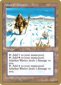 Adarkar Wastes - 1996 Michael Loconto (ICE) (WCD-) - Pro Tour Collector Set-1