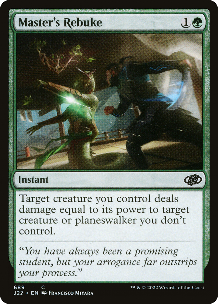Master's Rebuke [Jumpstart 2022]-1
