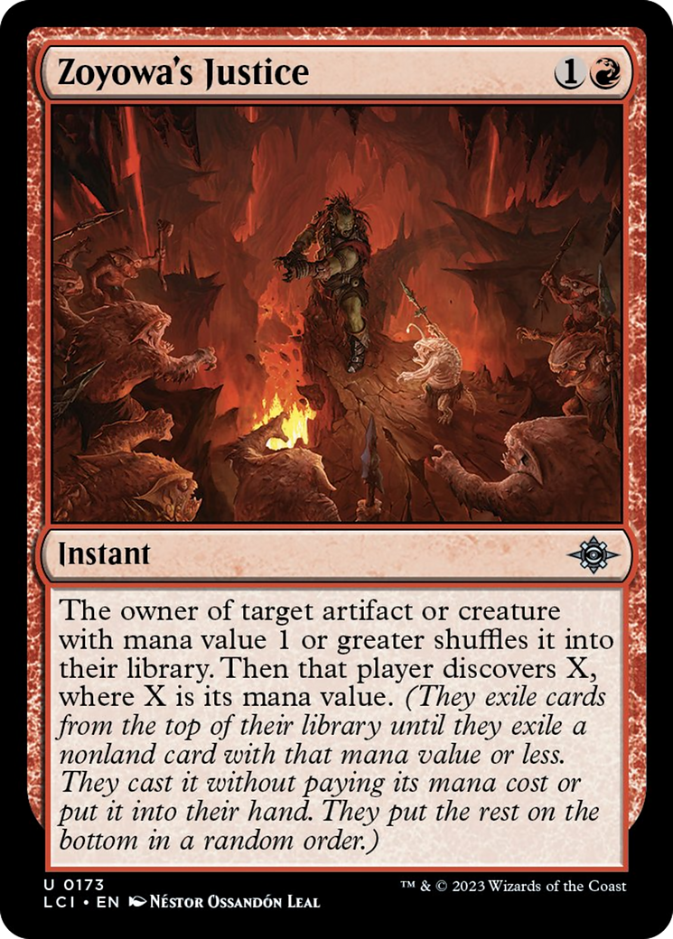 Zoyowa's Justice [The Lost Caverns of Ixalan]-1