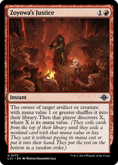 Zoyowa's Justice [The Lost Caverns of Ixalan]-1