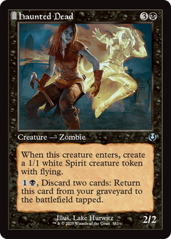 Haunted Dead (Retro Frame) [Innistrad Remastered]-1
