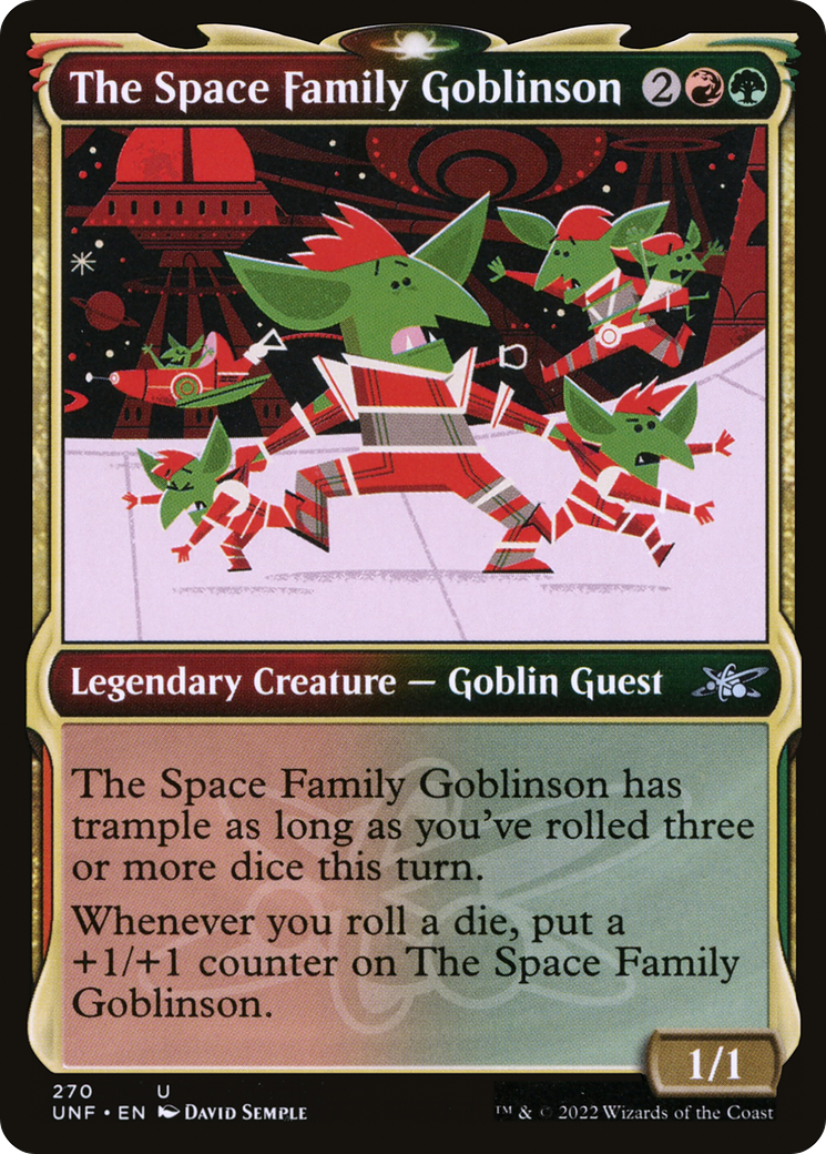 The Space Family Goblinson (Showcase) (UNF-270) - Unfinity: (Showcase) Foil-1