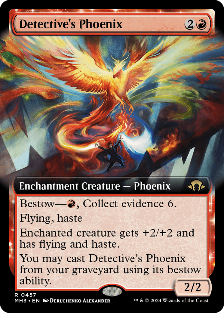Detective's Phoenix (Extended Art) [Modern Horizons 3]-1
