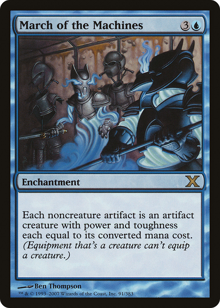March of the Machines (10E-091) - Tenth Edition-1