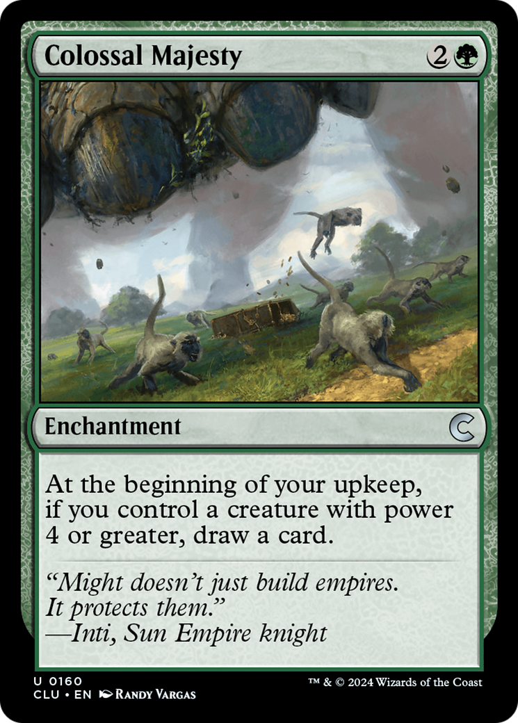 Colossal Majesty [Ravnica: Clue Edition]-1