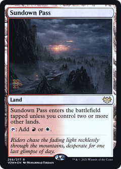 Sundown Pass [Innistrad: Crimson Vow Prerelease Promos]-1