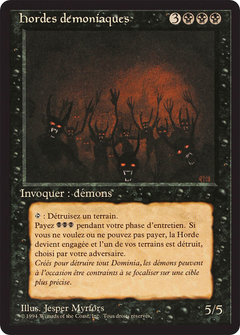 Demonic Hordes (FBB-) - Foreign Black Border-1