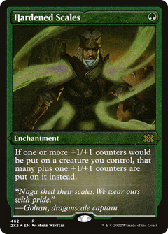 Hardened Scales (Foil Etched) [Double Masters 2022]-1