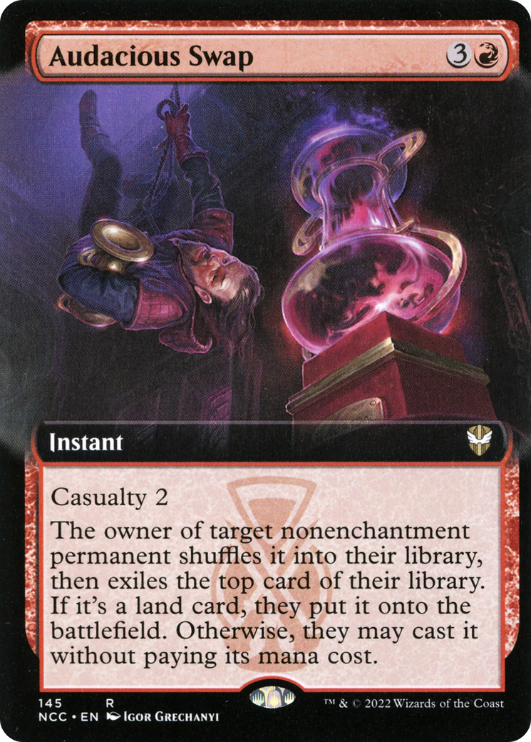 Audacious Swap (Extended Art) [Streets of New Capenna Commander]-1