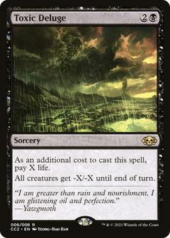 Toxic Deluge (CC2-006) - Commander Collection: Black Foil-1