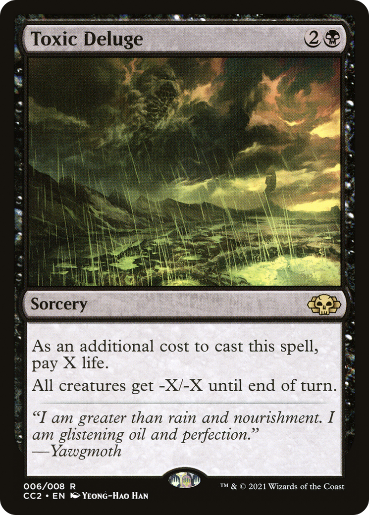 Toxic Deluge (CC2-006) - Commander Collection: Black Foil-1