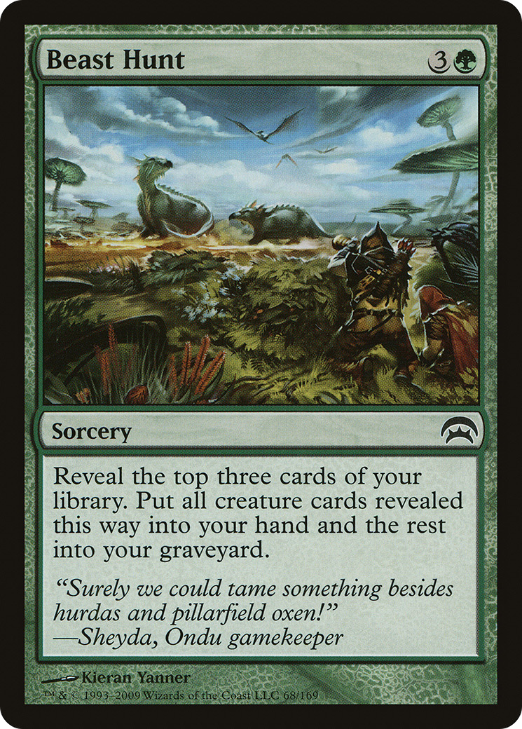 Beast Hunt [Planechase]-1
