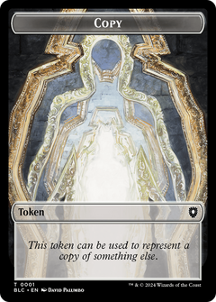 Copy (TBLC-001) - Bloomburrow Commander Tokens Foil-1