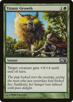 Titanic Growth (M12-198) - Magic 2012 Foil-1