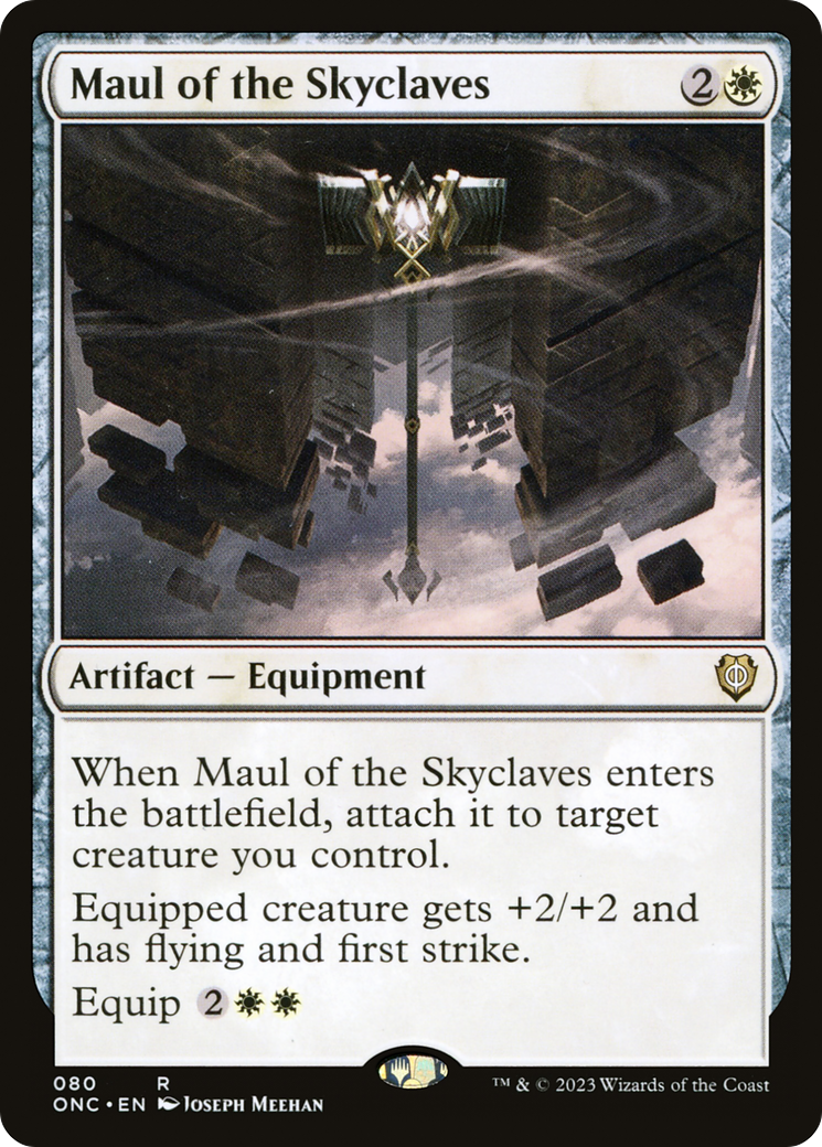 Maul of the Skyclaves [Phyrexia: All Will Be One Commander]-1