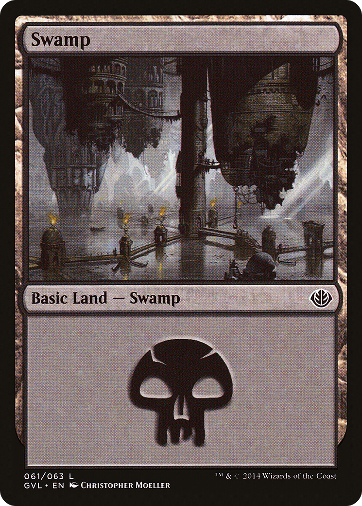 Swamp (61) (Garruk vs. Liliana) [Duel Decks Anthology]-1