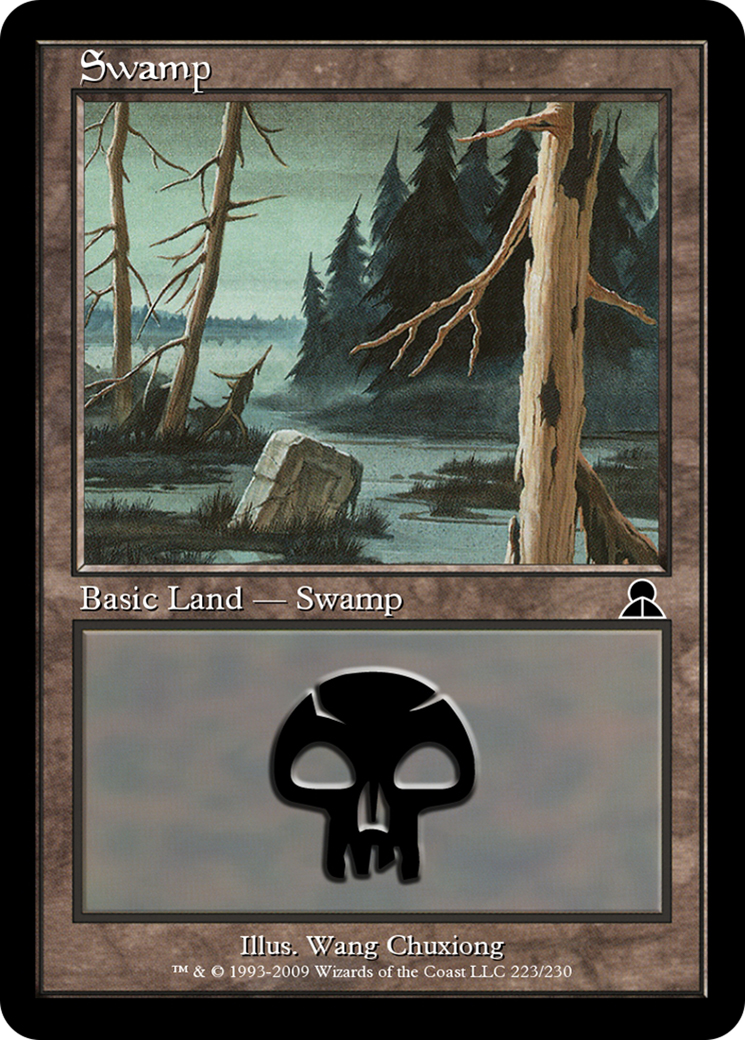 Swamp (ME3-223) - Masters Edition III Foil-1