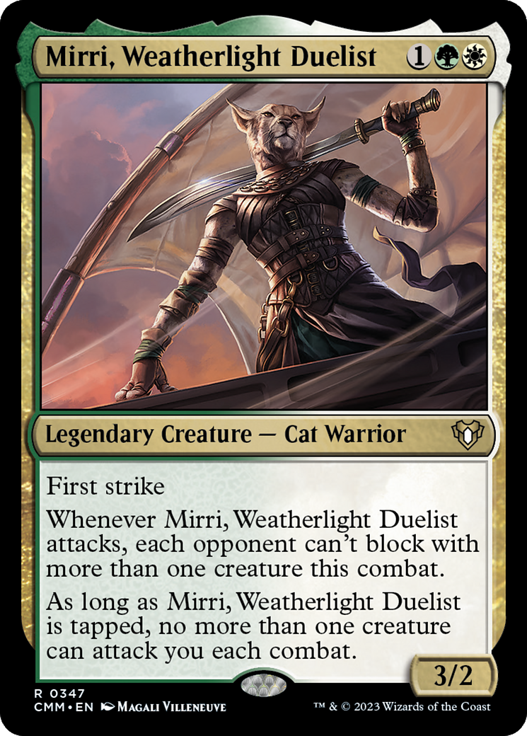 Mirri, Weatherlight Duelist [Commander Masters]-1