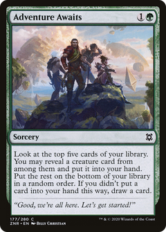 Adventure Awaits [Zendikar Rising]-1