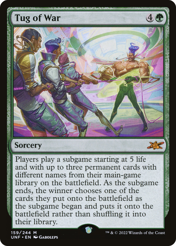Tug of War (UNF-159) - Unfinity Foil-1