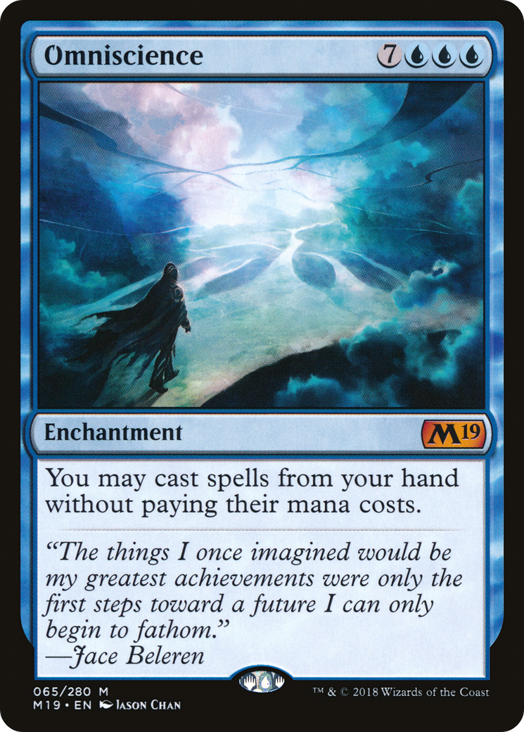 Omniscience [Core Set 2019]-1