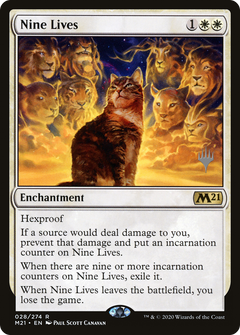 Nine Lives (Promo Pack) [Core Set 2021 Promos]-1