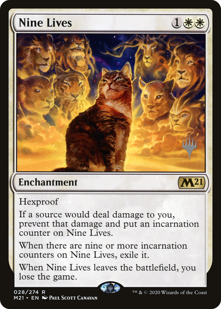 Nine Lives (Promo Pack) [Core Set 2021 Promos]-1
