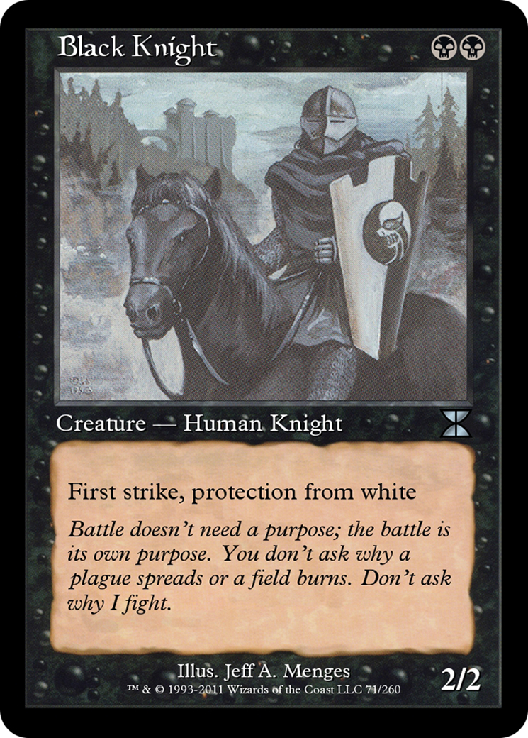 Black Knight (ME4-071) - Masters Edition IV-1