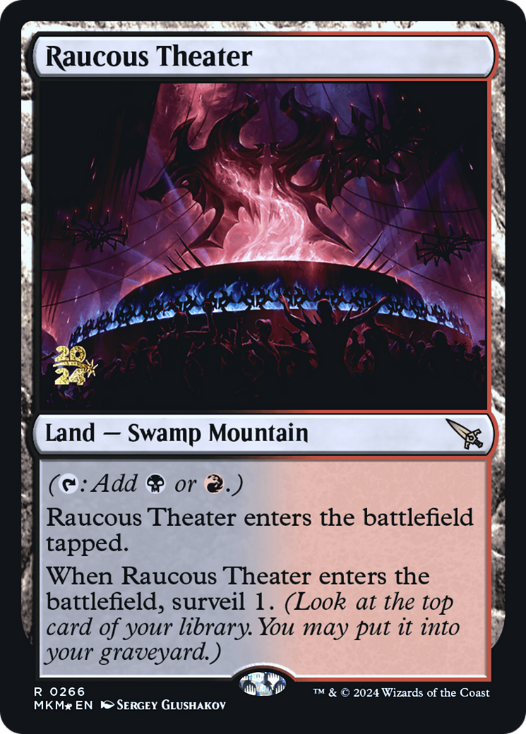 Raucous Theater [Murders at Karlov Manor Prerelease Promos]-1