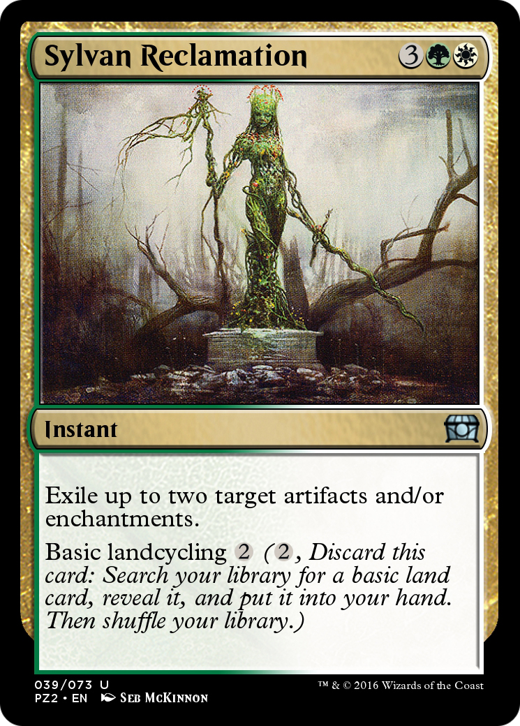 Sylvan Reclamation (PZ2-039) - Treasure Chest Foil-1