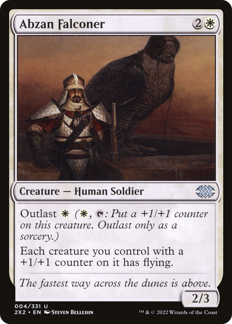 Abzan Falconer [Double Masters 2022]-1