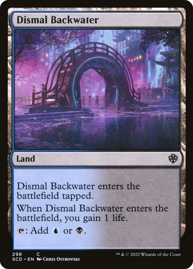 Dismal Backwater [Starter Commander Decks]-1