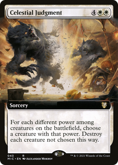Celestial Judgment (Extended Art) [Innistrad: Midnight Hunt Commander]-1
