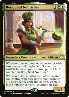 Bess, Soul Nourisher (Promo Pack) [Streets of New Capenna Commander Promos]-1
