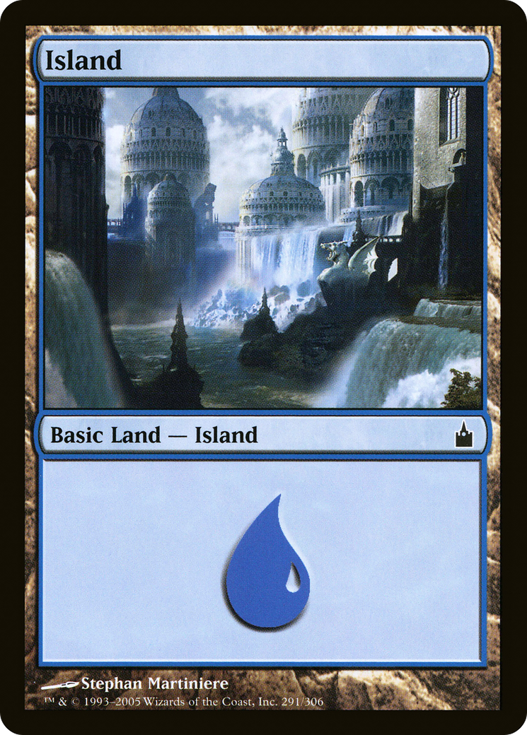 Island (291) [Ravnica: City of Guilds]-1