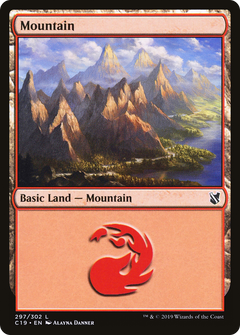 Mountain (297) [Commander 2019]-1