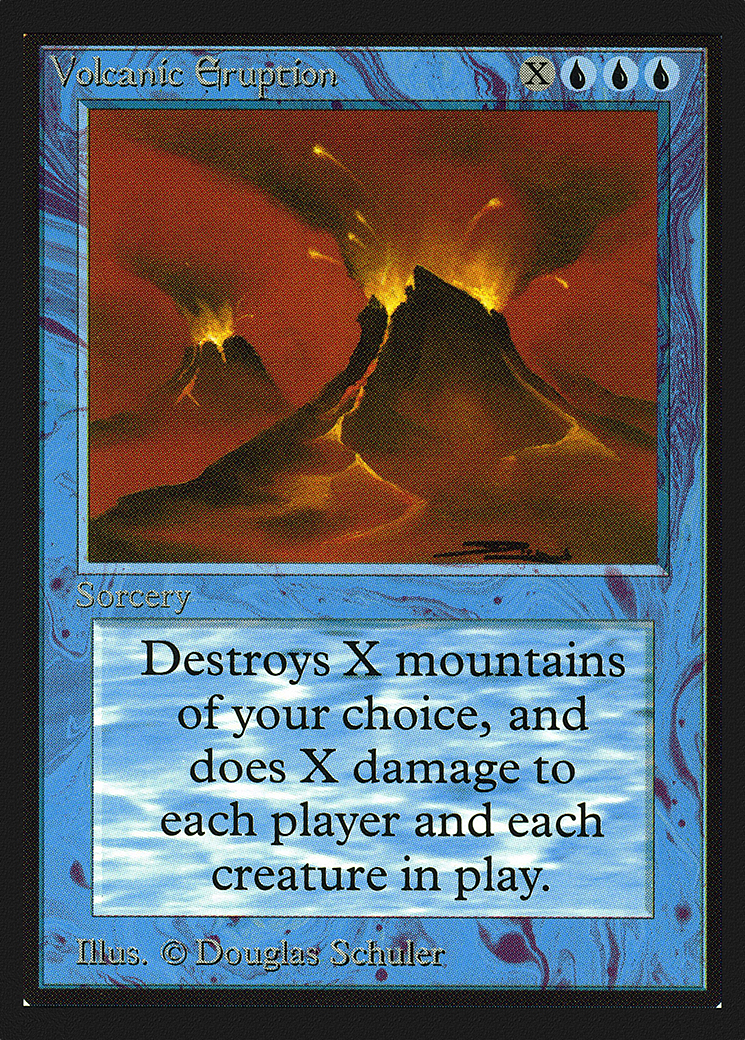 Volcanic Eruption (IE) (IED-) - Intl. Collectors' Edition-1