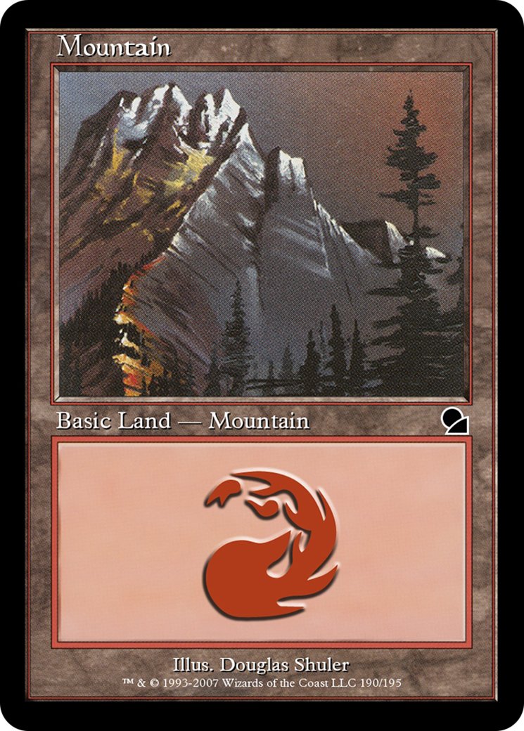 Mountain (ME1-190) - Masters Edition Foil-1
