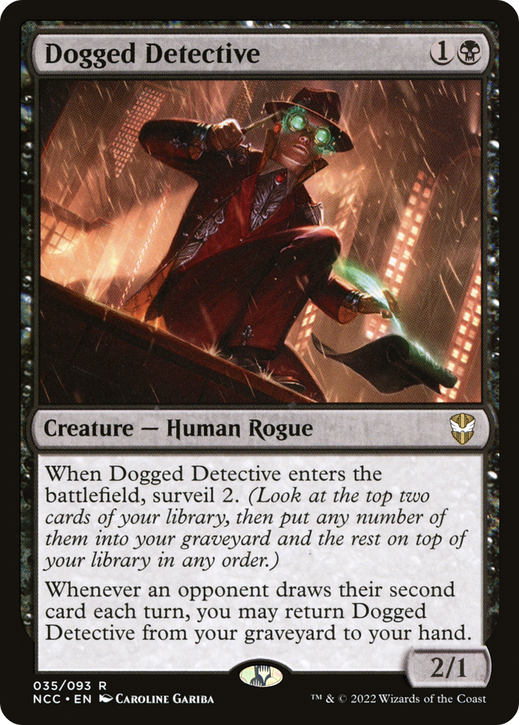Dogged Detective [Streets of New Capenna Commander]-1