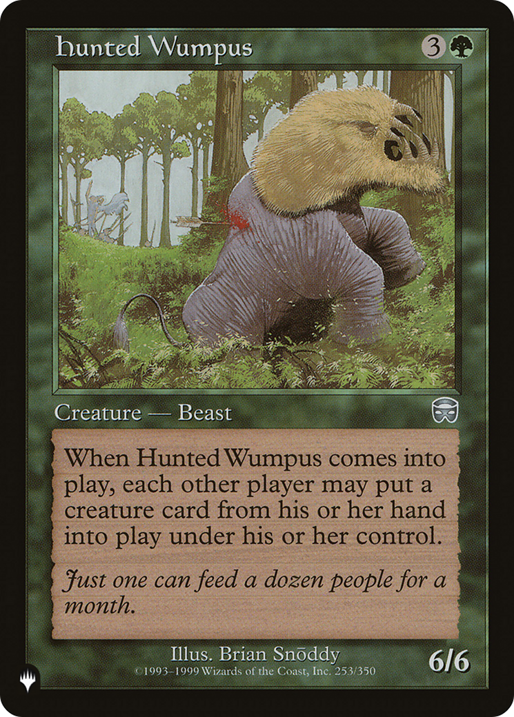 Hunted Wumpus [The List]-1