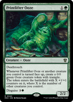 Printlifter Ooze [Murders at Karlov Manor Commander]-1