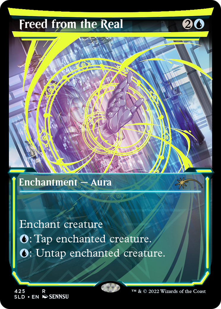 Freed from the Real (Neon Ink Yellow) [Secret Lair Drop Series]-1