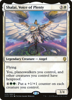 Shalai, Voice of Plenty [Dominaria]-1