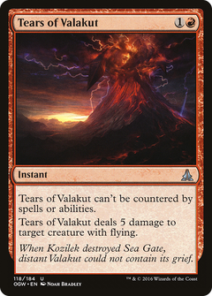 Tears of Valakut [Oath of the Gatewatch]-1