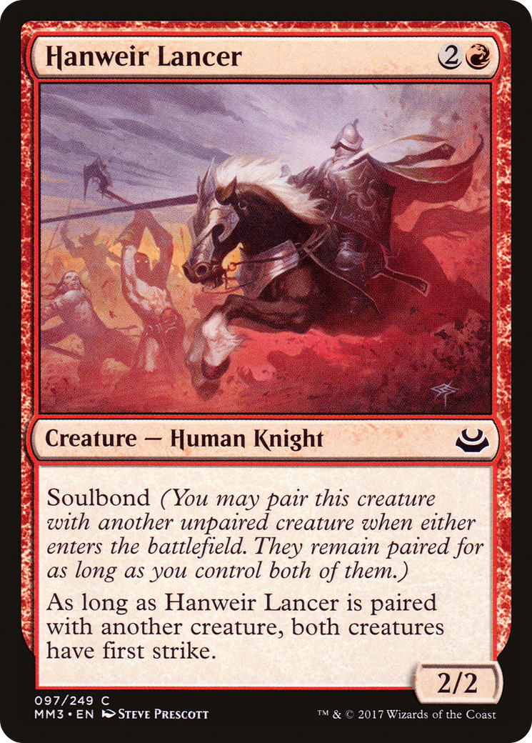 Hanweir Lancer [Modern Masters 2017]-1