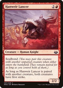 Hanweir Lancer [Modern Masters 2017]-1